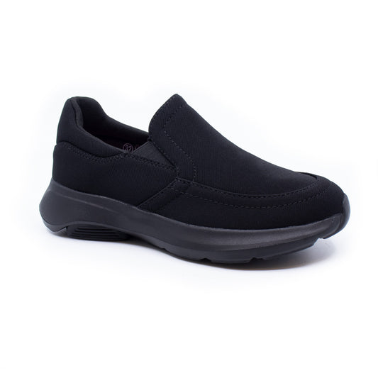 Black Slip On Sports Shoes