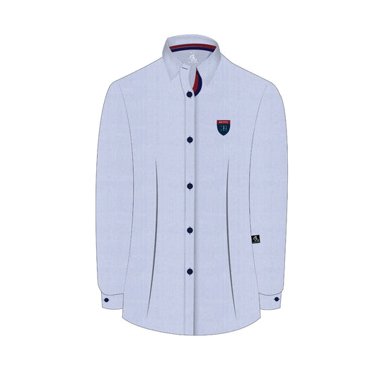 Girls Blue Long Sleeve Shirt