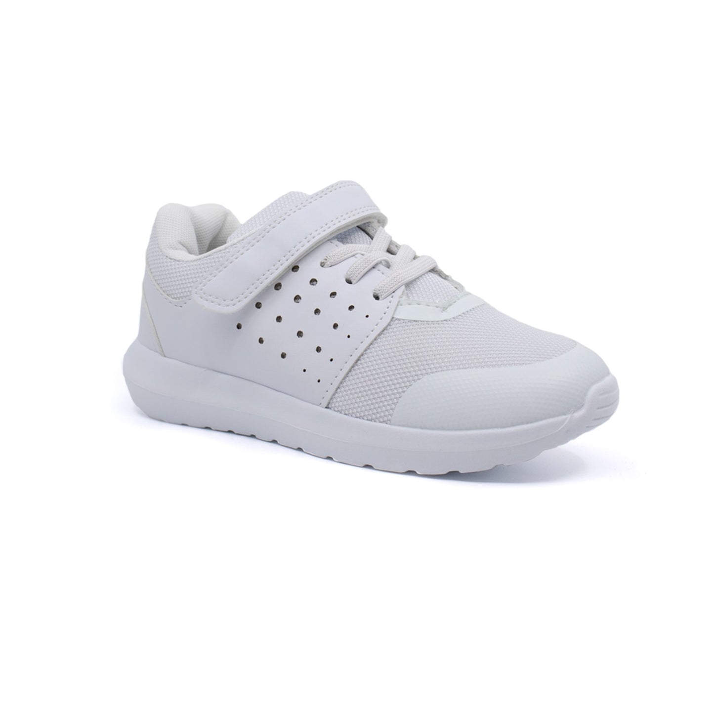 White Riptape Sports Shoes