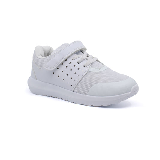 White Riptape Sports Shoes